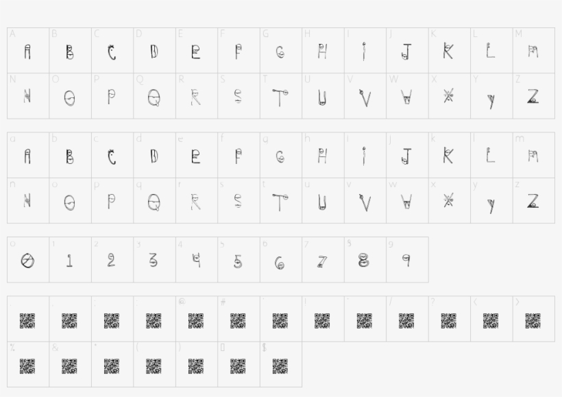 Character Map - Number, transparent png download
