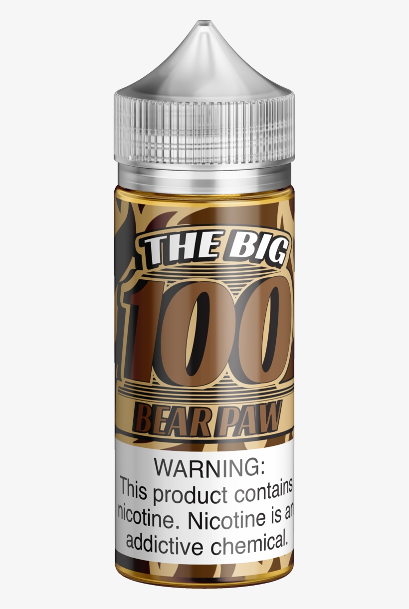 Big 100 - Bearpaw 100ml - Not Operate Heavy Machinery, transparent png download