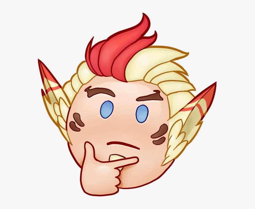 Https - //i - Imgur - Com/bcfs0pf - Rakan Thinking, transparent png download