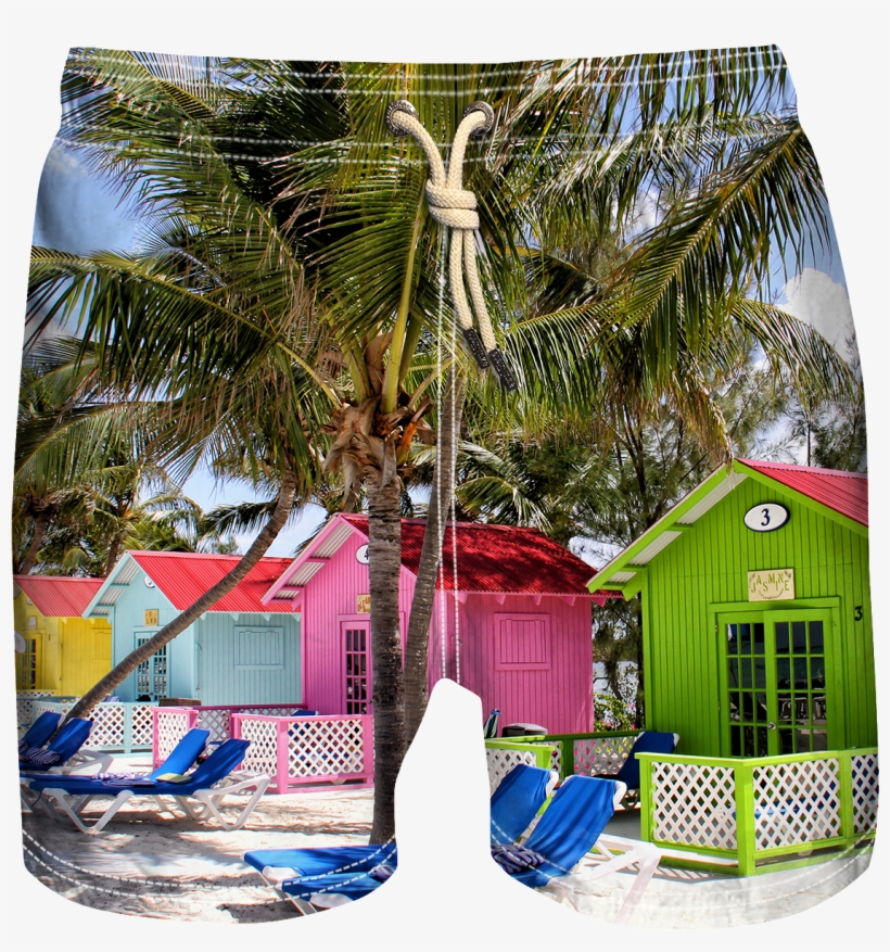 Colorful Maldivas V=1534223450 - Board Short, transparent png download