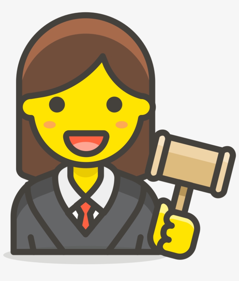 135 Woman Judge - Juez Png, transparent png download