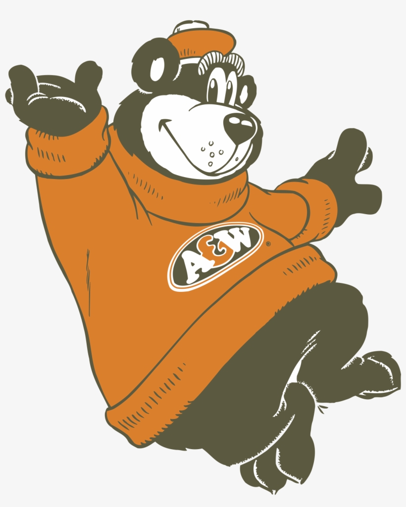 A&w Logo Png Transparent - A&w Bear Logo, transparent png download