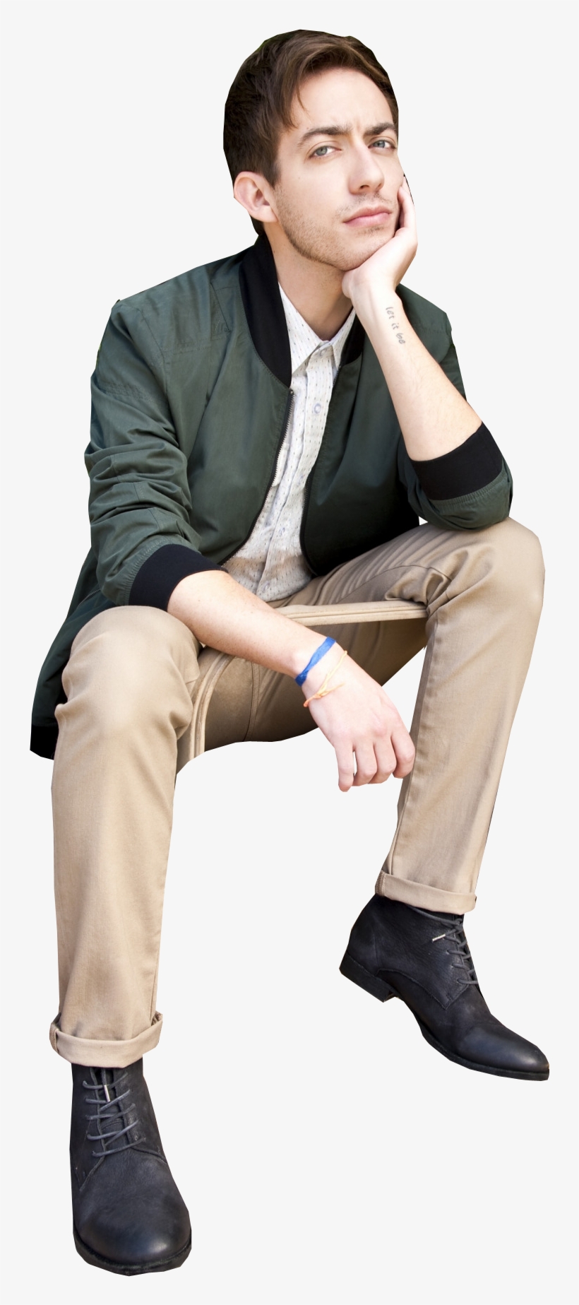 Kevin Mchale Png Pic - Sitting, transparent png download