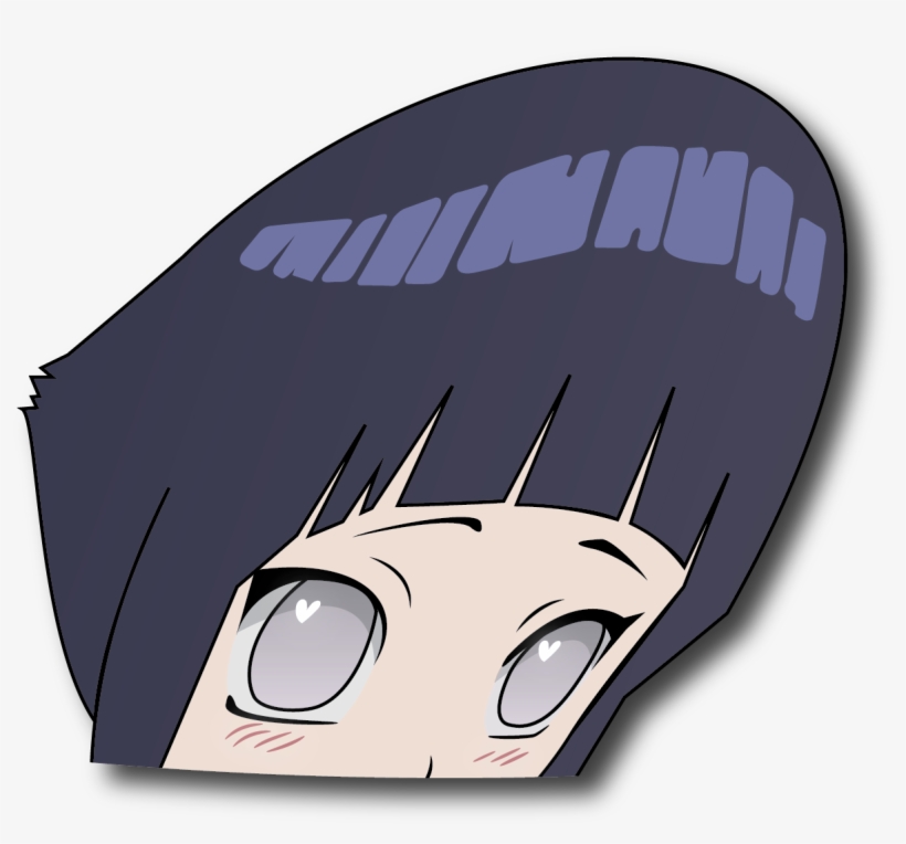 Hinata Peeker - Cartoon, transparent png download