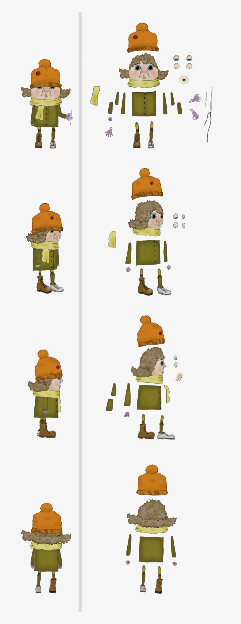 "the Common Thread" Homeless Woman - Cartoon, transparent png download