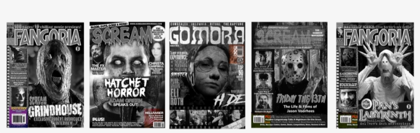 Usually The Magazine Barcode Is Placed At The Bottom - Fangoria Magazine, transparent png download