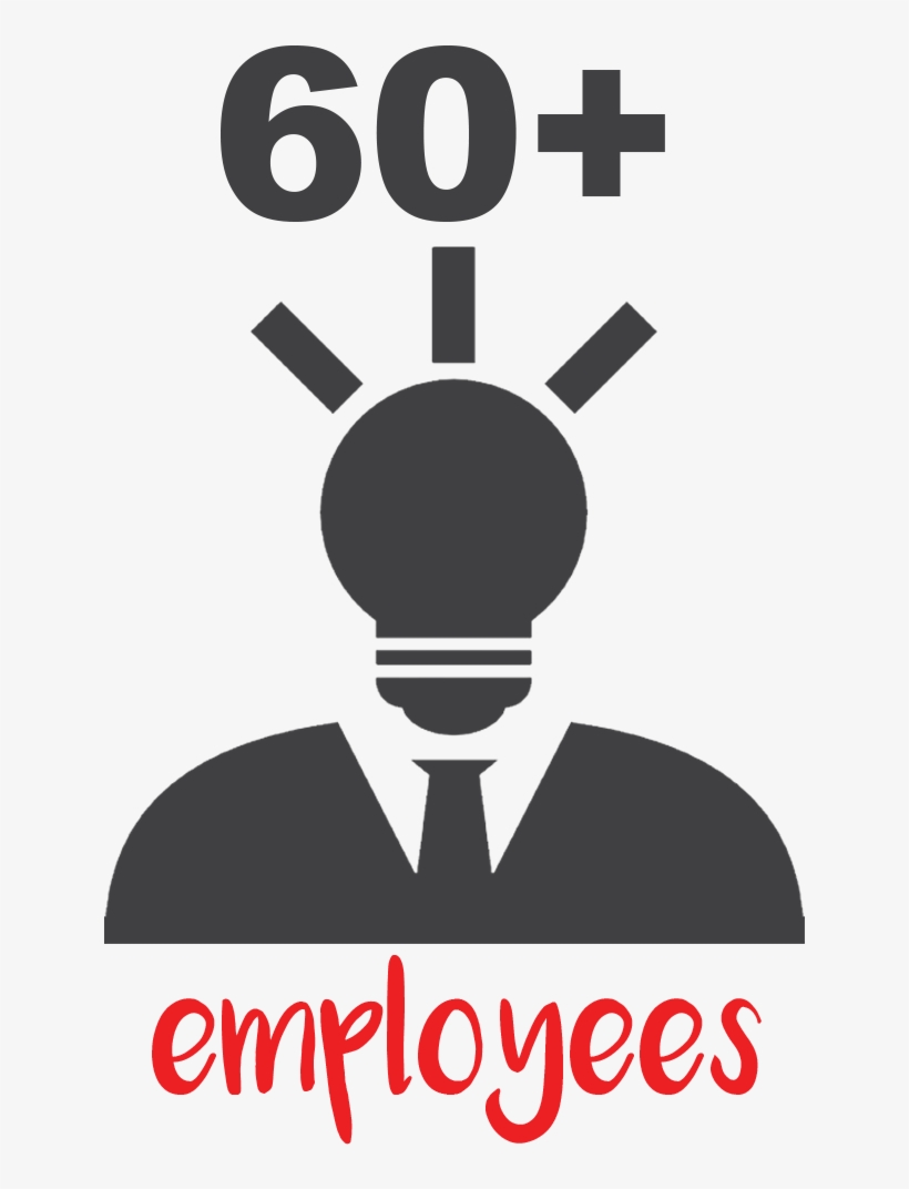 By The Numbers - Lightbulb With Gear Icon, transparent png download