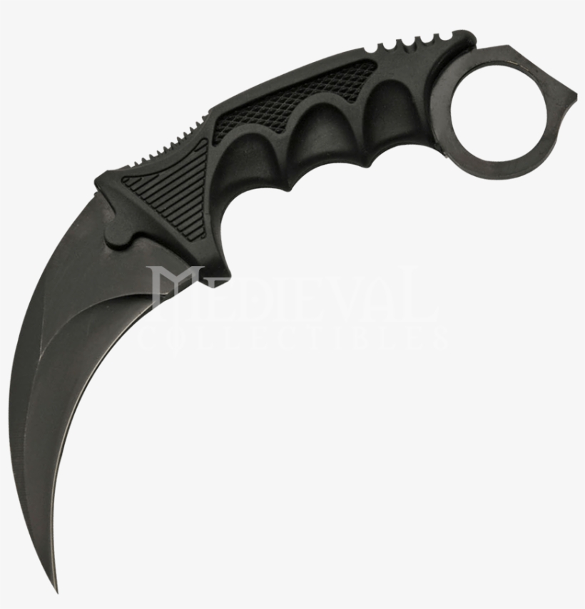 Karambit Cs Go Black, transparent png download