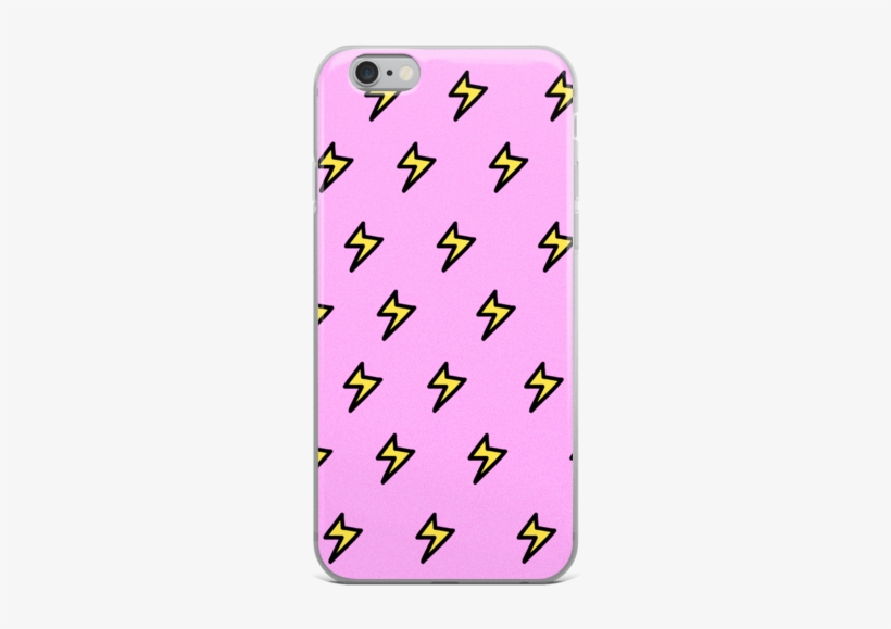 Iphone Case Pink Lightning - Mobile Phone Case, transparent png download