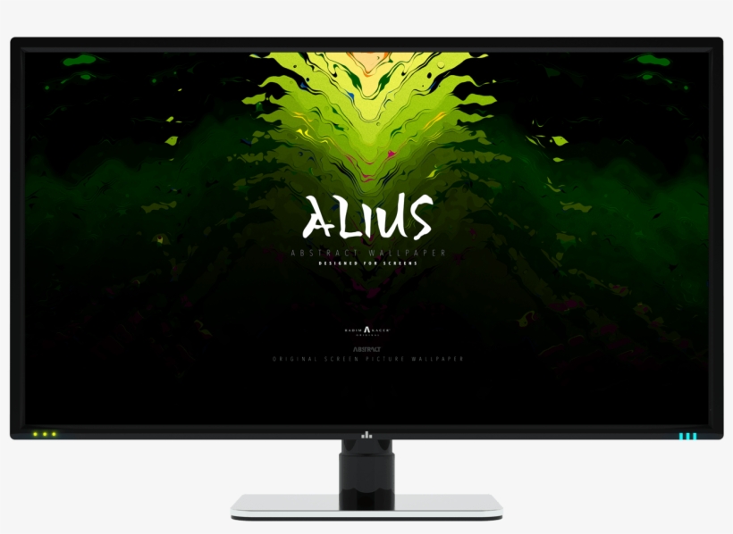 Greenfire Desktop Wallpaper Hd - Led-backlit Lcd Display, transparent png download