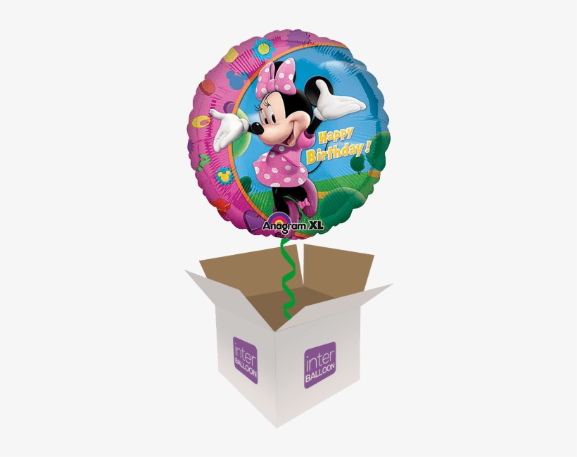 Minnie Mouse - Happy Birthday Wishes With Mickey Mouse, transparent png download
