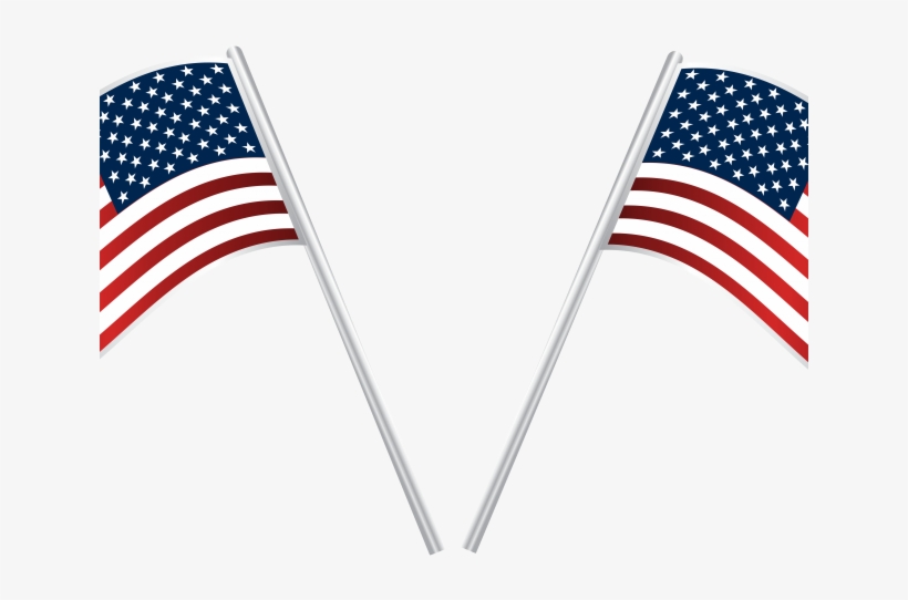 Independence Day Clipart United States Flag - Clip Art High Resolution American Flag, transparent png download