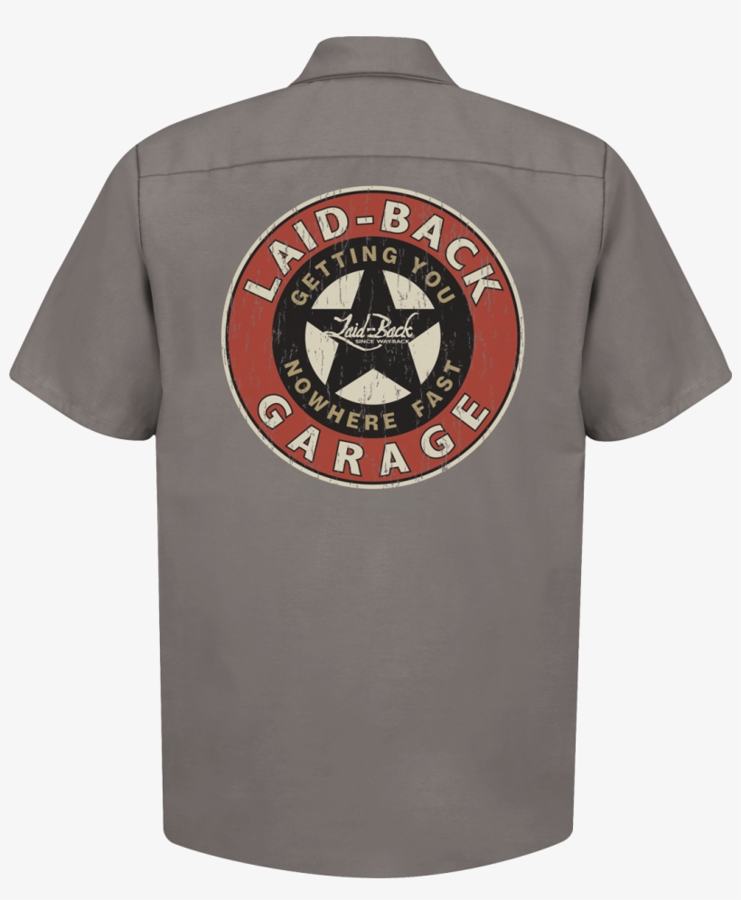 Garage Star-men's Mechanic Shirt - Emblem, transparent png download