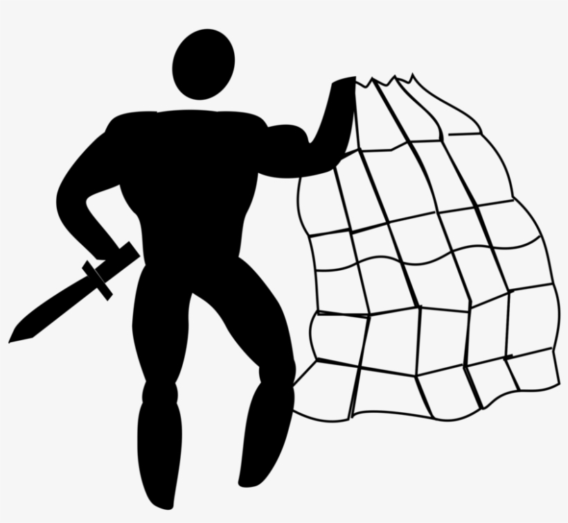 Retiarius Gladiator Drawing Computer Icons Line Art, transparent png download