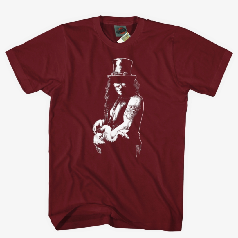 Slash Inspired Guns N' Roses T-shirt - T Shirt Plasmatics, transparent png download