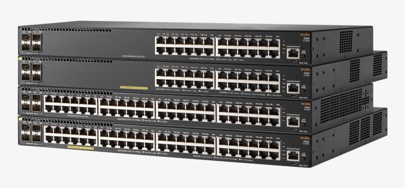 Aruba 2540 Switch Series - Aruba 2930f 48g Poe+ 4sfp+ Switch, transparent png download