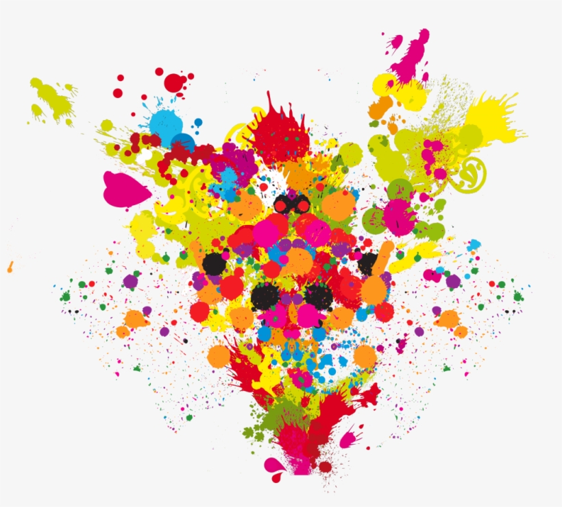 Custom Designs - Explosión De Colores Png, transparent png download