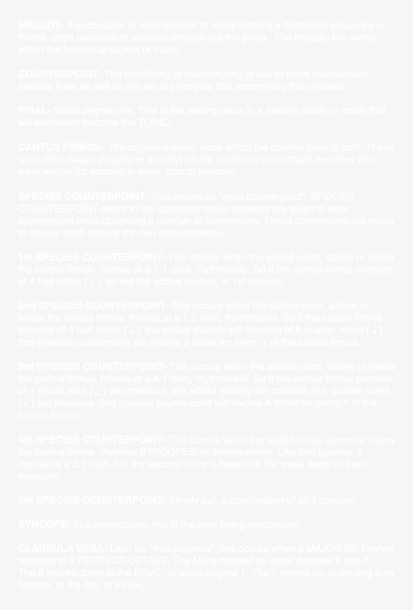 Key Words Melody- A Succession Or Arrangement Of Notes - Colorfulness, transparent png download