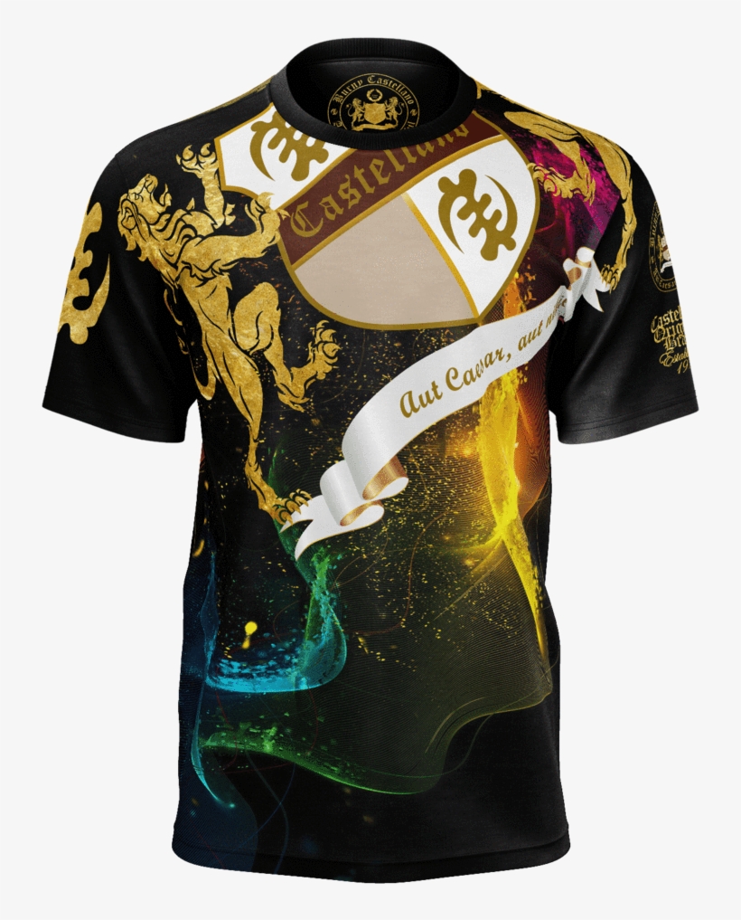 Castellano Color Explosion Season - Polo Shirt, transparent png download