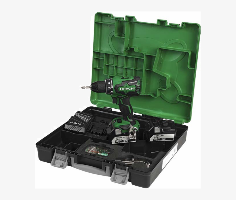 Pics/3m/hitachi 18dbsl Set - Handheld Power Drill, transparent png download