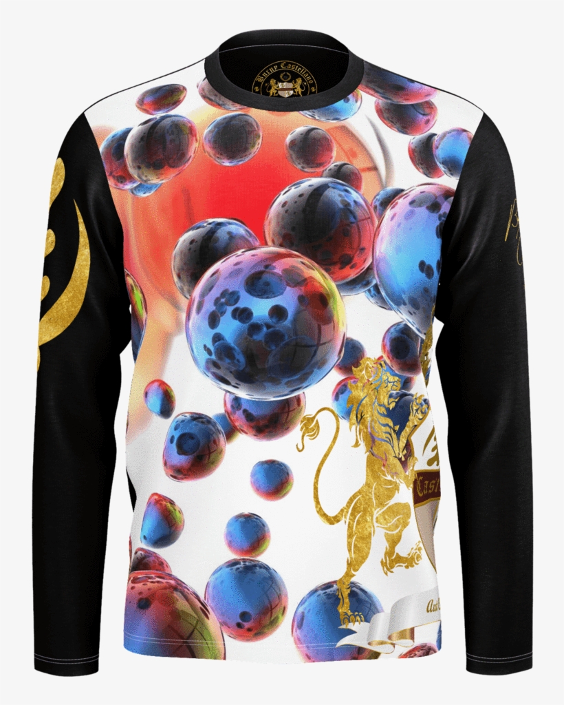 Castellano Color Explosion Season - Long-sleeved T-shirt, transparent png download