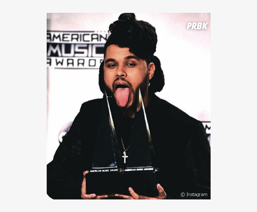 The Weeknd Também Garantiu Seu Espaço No Spotify Em - Weeknd With Tongue Out, transparent png download