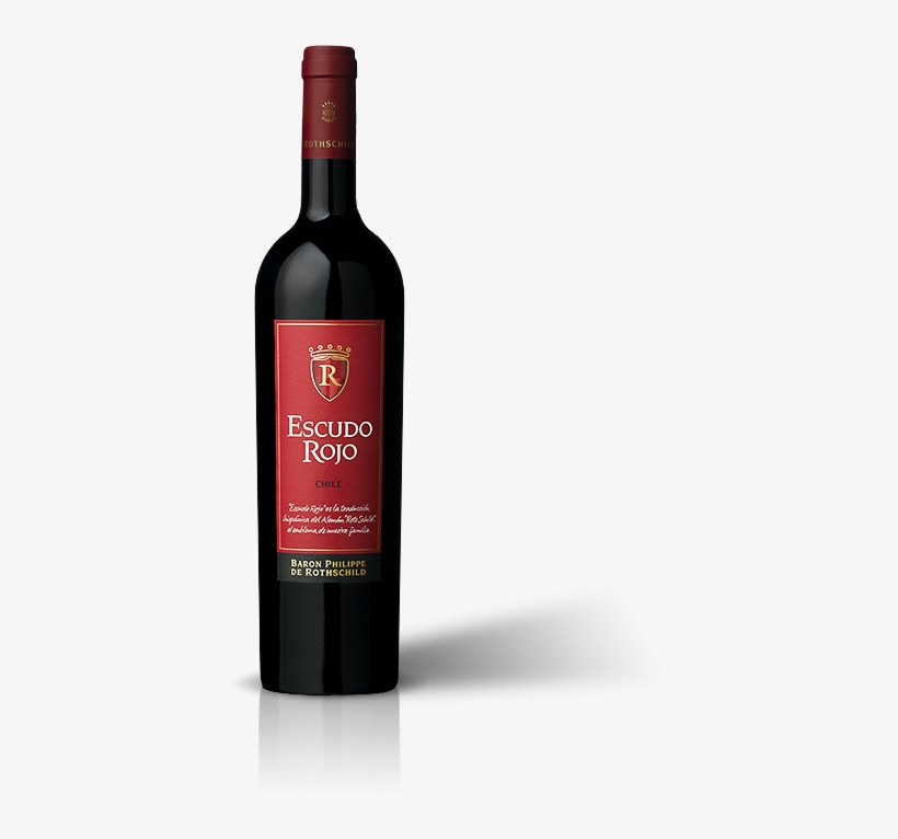 Escudo Rojo Around The World - Wine Bottle, transparent png download