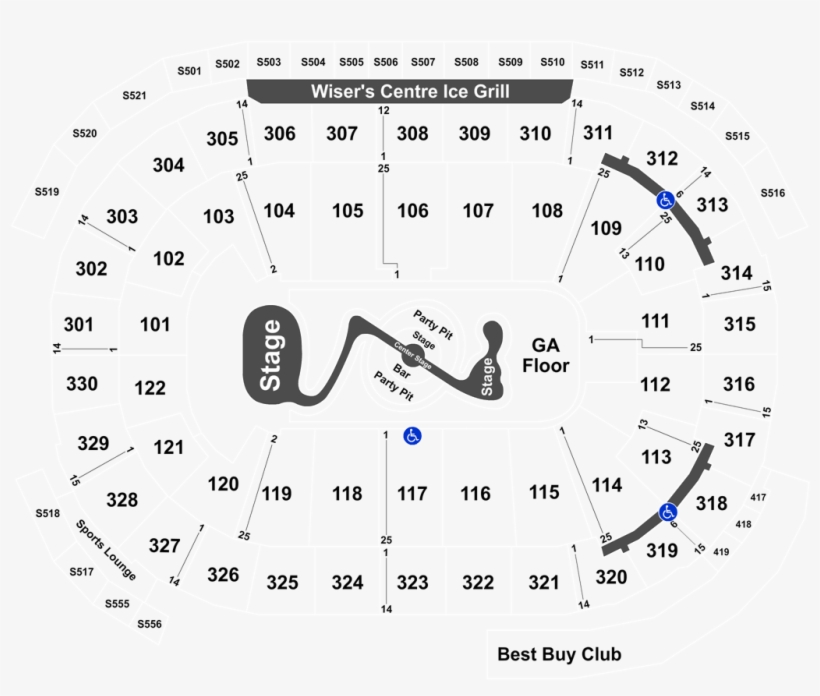 Event Info - Rogers Arena, transparent png download