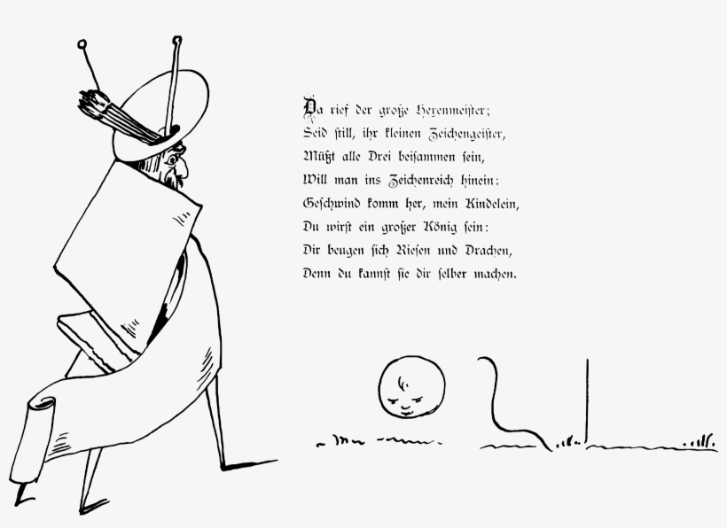 Marie Von Olfers Malfibel School Icons Png - Drawing, transparent png download