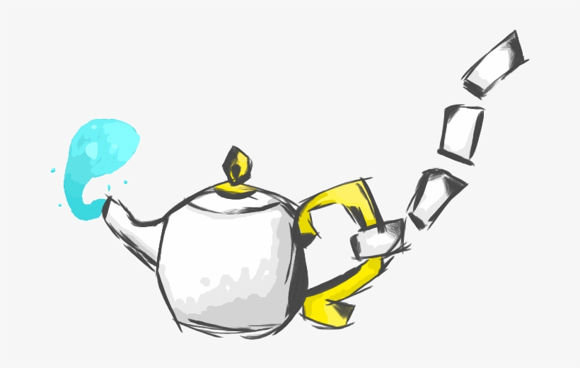 Teapot For Lantern - Cartoon, transparent png download