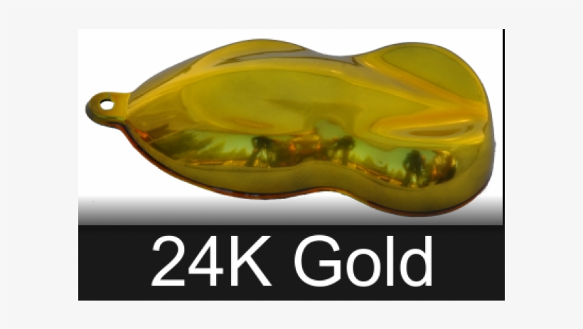 24kgold-600x600 - 24k Candy Gold Paint, transparent png download