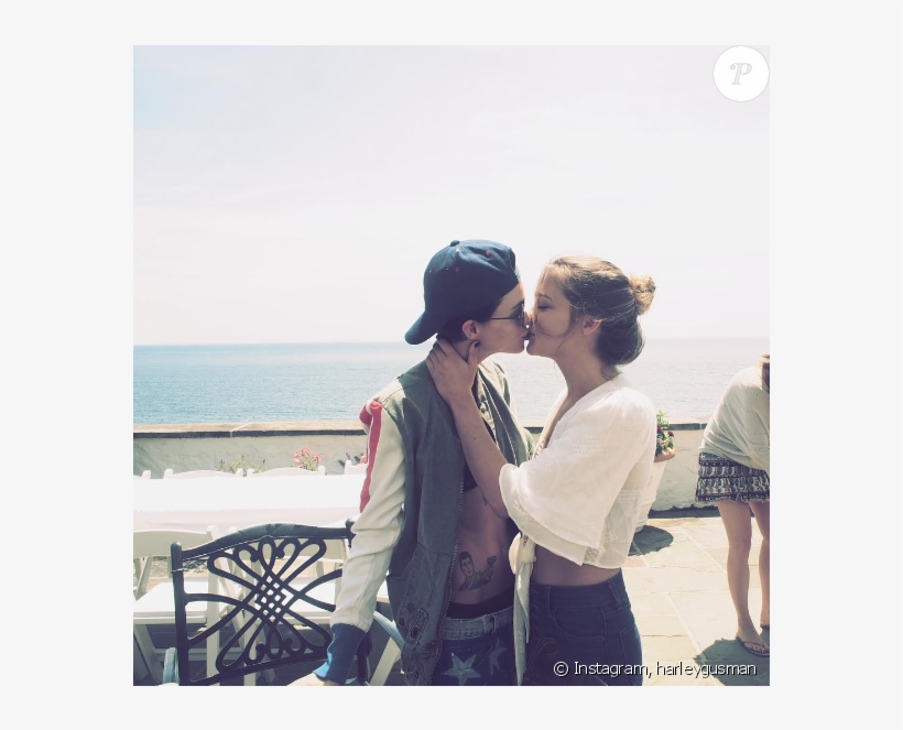 Harley Gusman Officialise Son Idylle Avec L'actrice - Ruby Rose Y Harley Gusman, transparent png download
