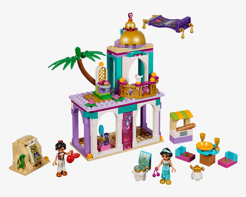 Aladdin And Jasmine's Palace Adventures - Lego 41161, transparent png download