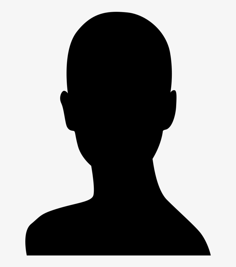 Download Headshot - Generic Human Head Silhouette - HD Transparent PNG