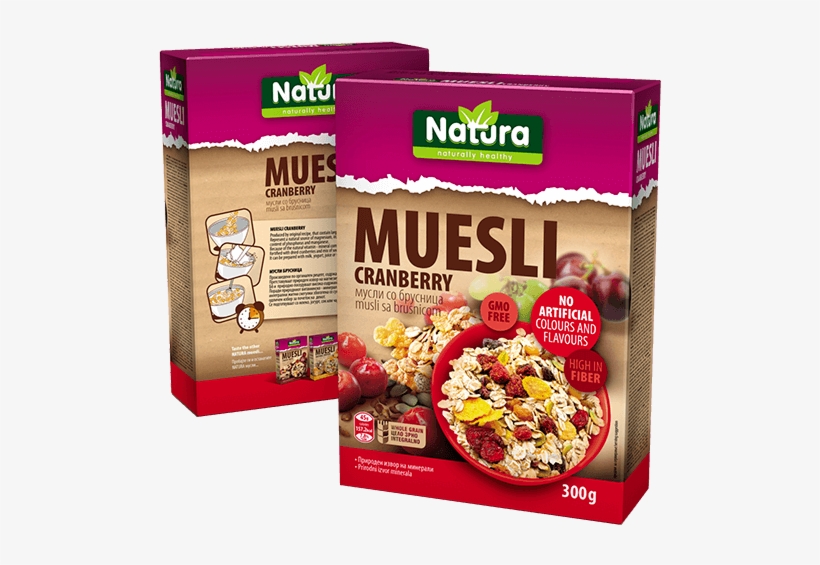 Muesli Cranberry - Natura Musli, transparent png download