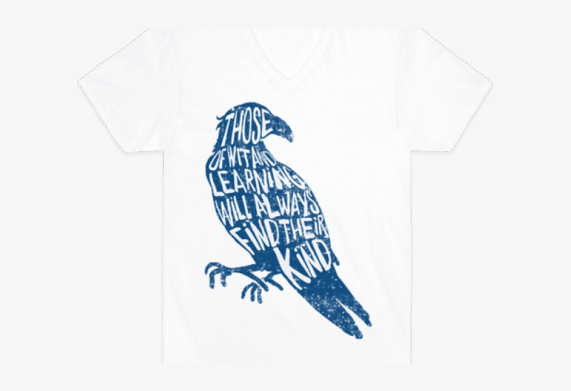 Drawn Raven Ravenclaw - Those Of Wit And Learning Will Always Find Their Kind, transparent png download