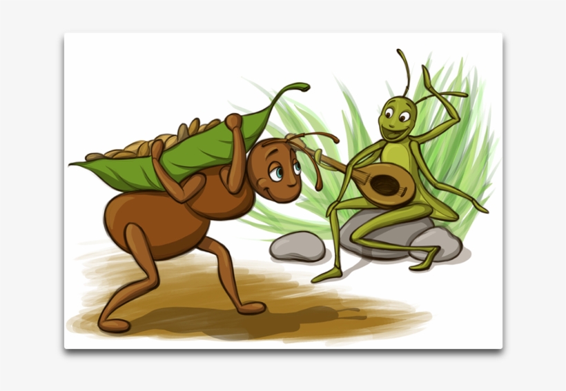 Graphic Library Download Progress And The Lack Thereof - Clipart The Ant And The Grasshopper, transparent png download