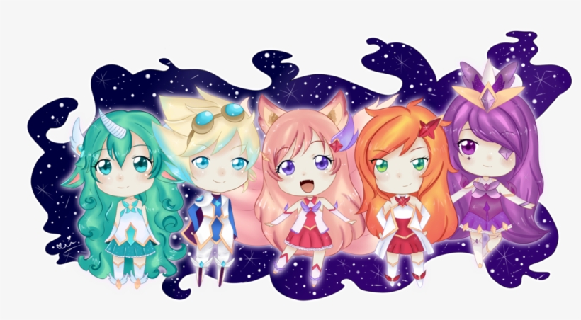 Star Guardian Chibis By Mei-kogal - Miss Fortune Star Guardian Chibi, transparent png download
