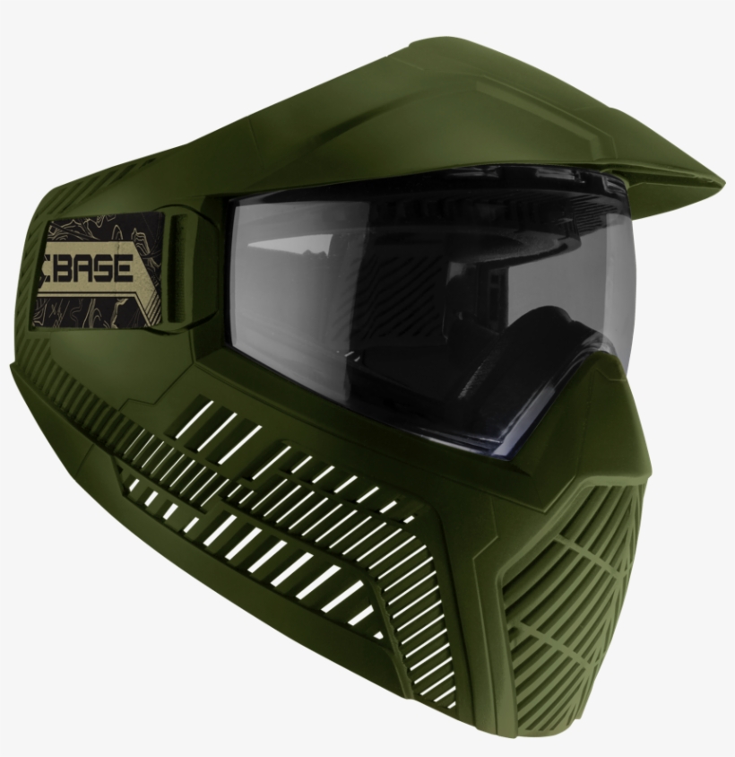 Base Operator Goggle - Master Chief Paintball Mask, transparent png download
