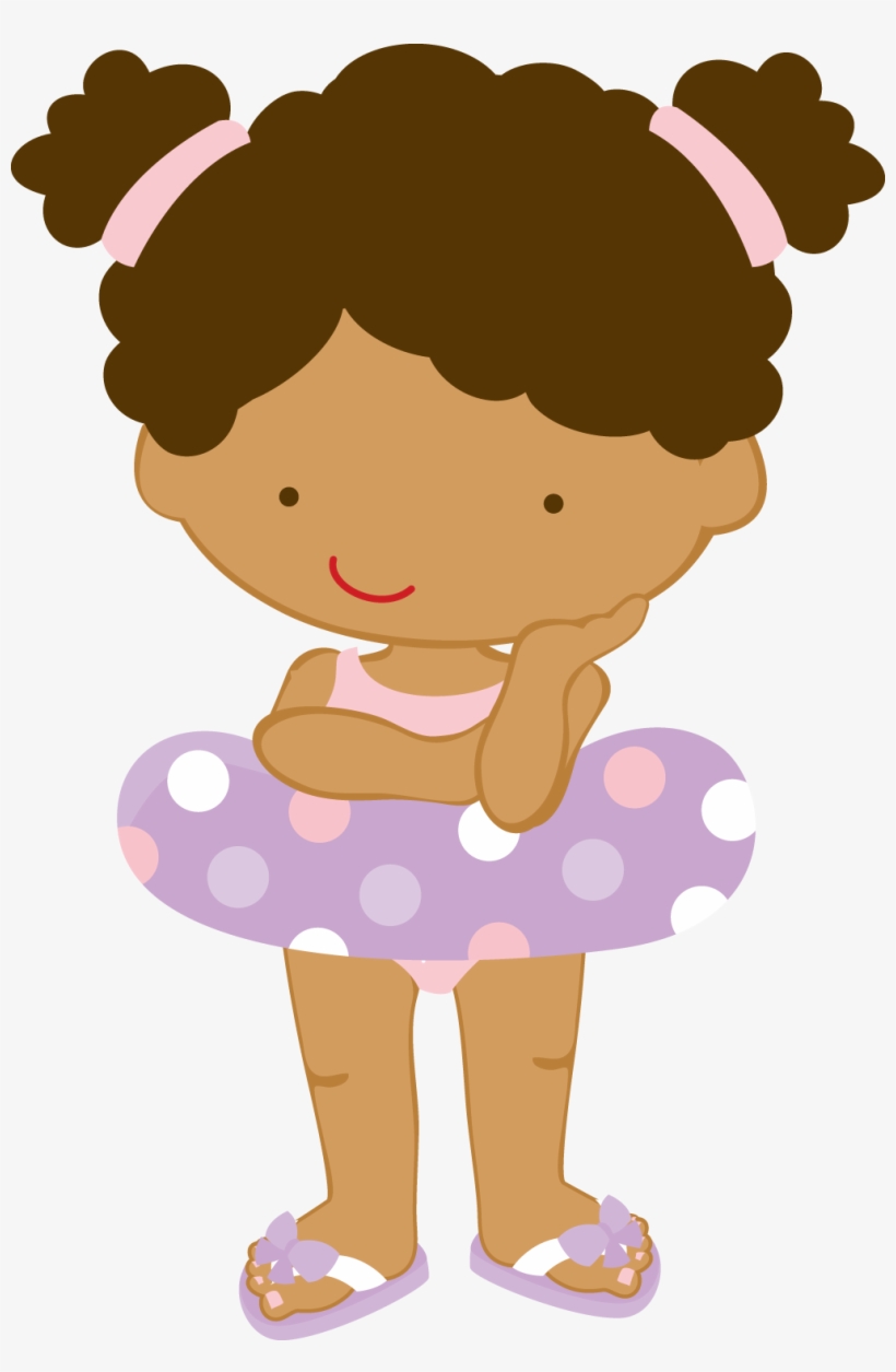 Free File Sharing And Storage - Girl Pool Party Clipart, transparent png download