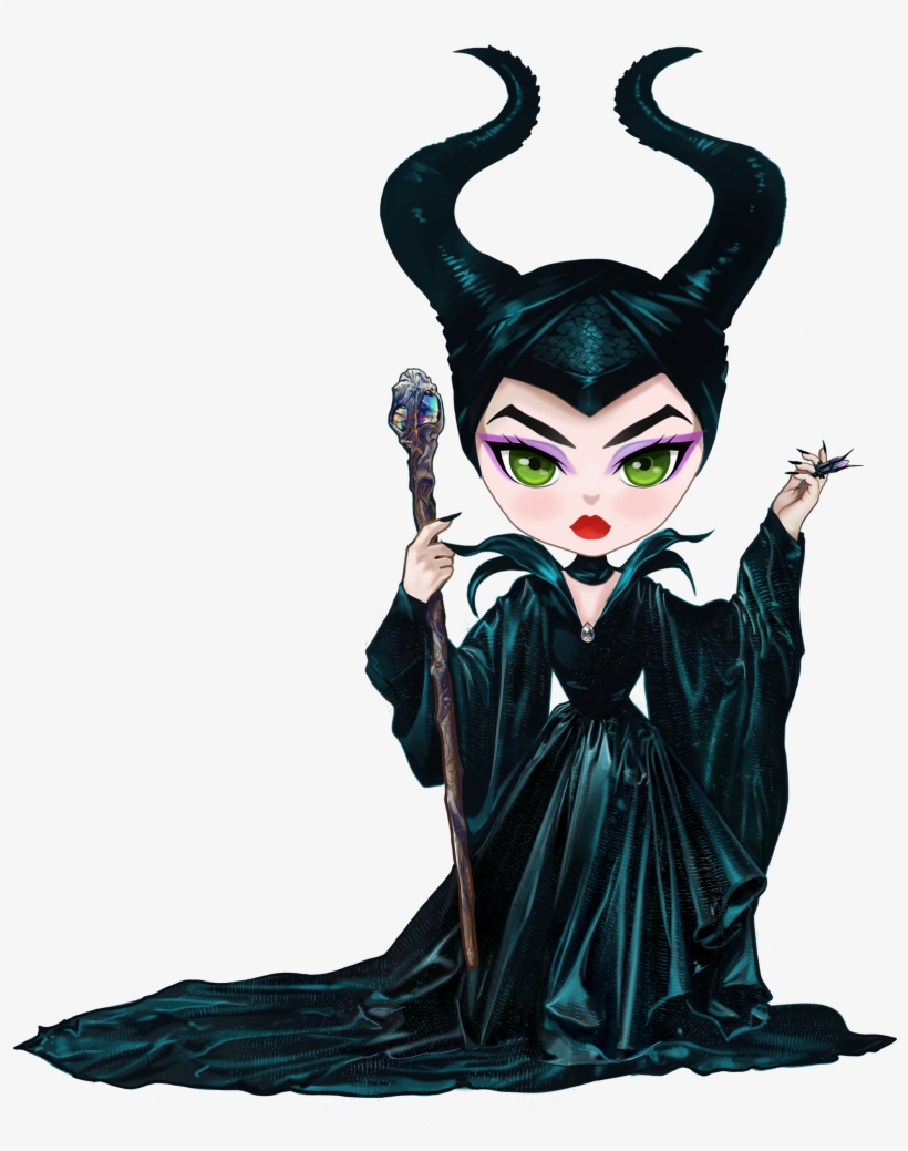 Maleficent Clip Art By Cathpalug On Etsy - Illustration, transparent png download