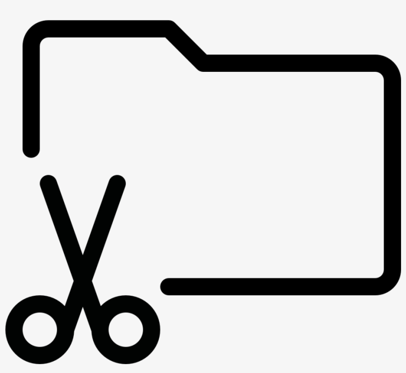 Folder Action Cut, transparent png download