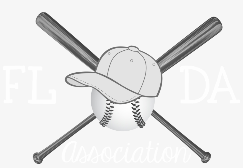 Little League Baseball Florida - Baseball Bat Cross, transparent png download