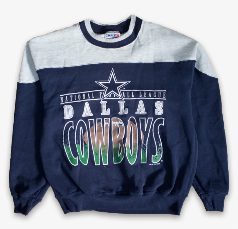 Og Chalkline Dallas Cowboys Sweater Medium - Long-sleeved T-shirt, transparent png download