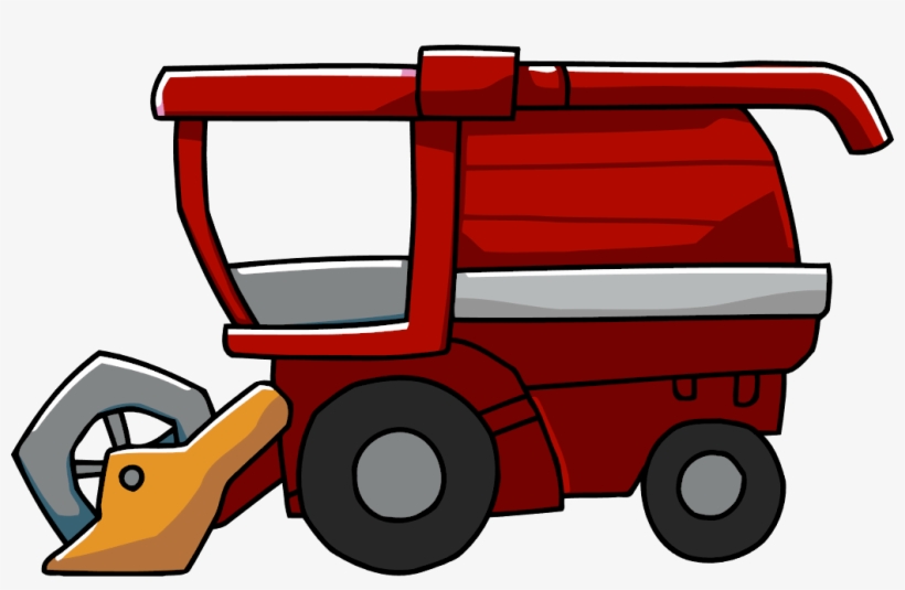 Image Harvester Scribblenauts Wiki - Combine Harvester Clip Art, transparent png download