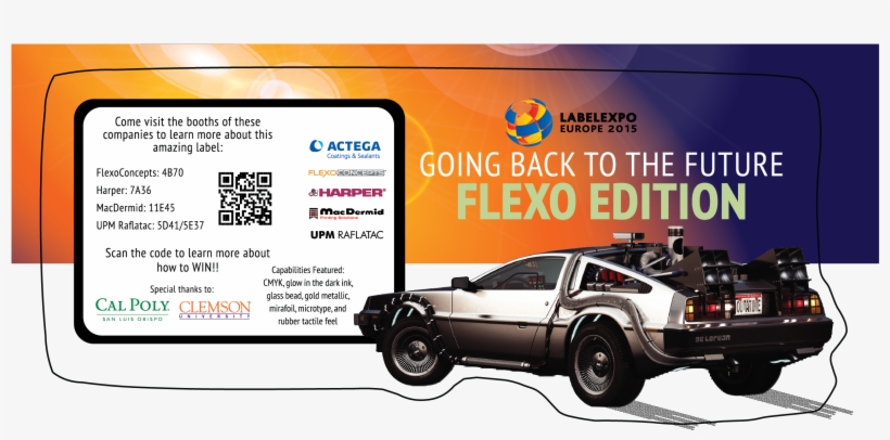 Back To The Future At Labelexpo Europe - Actega, transparent png download