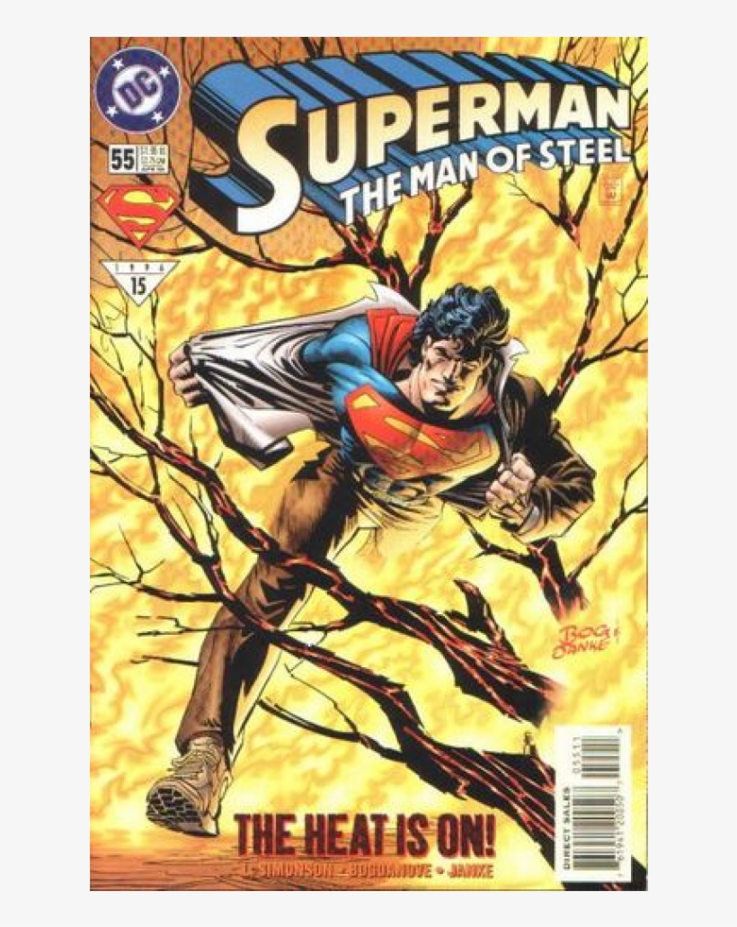 Купете Comics 1996-04 Superman - Superman, transparent png download