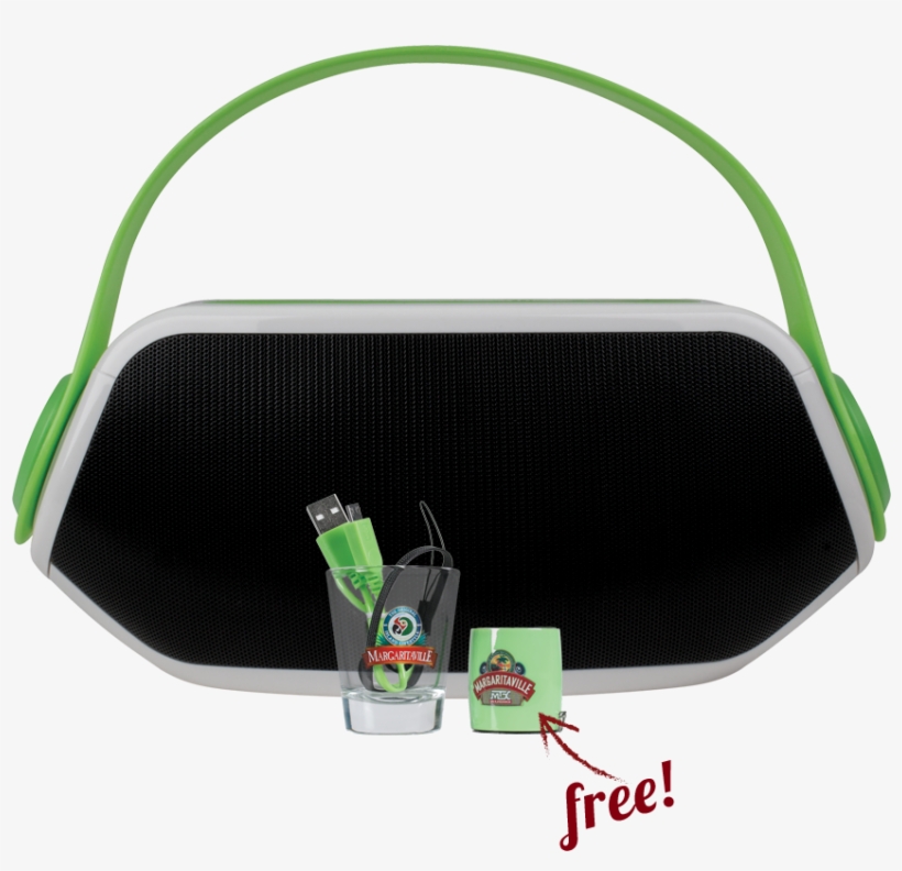 Mtx Margaritaville Audio Bluetooth Beach Boombox Speaker - Handbag, transparent png download