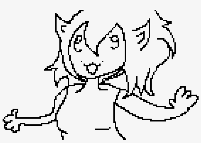 Neko - Line Art, transparent png download