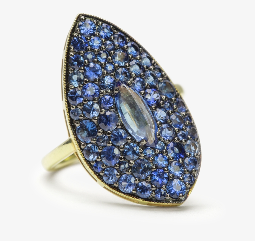 Blue Moon Ifr053bs 14y 1 - Engagement Ring, transparent png download